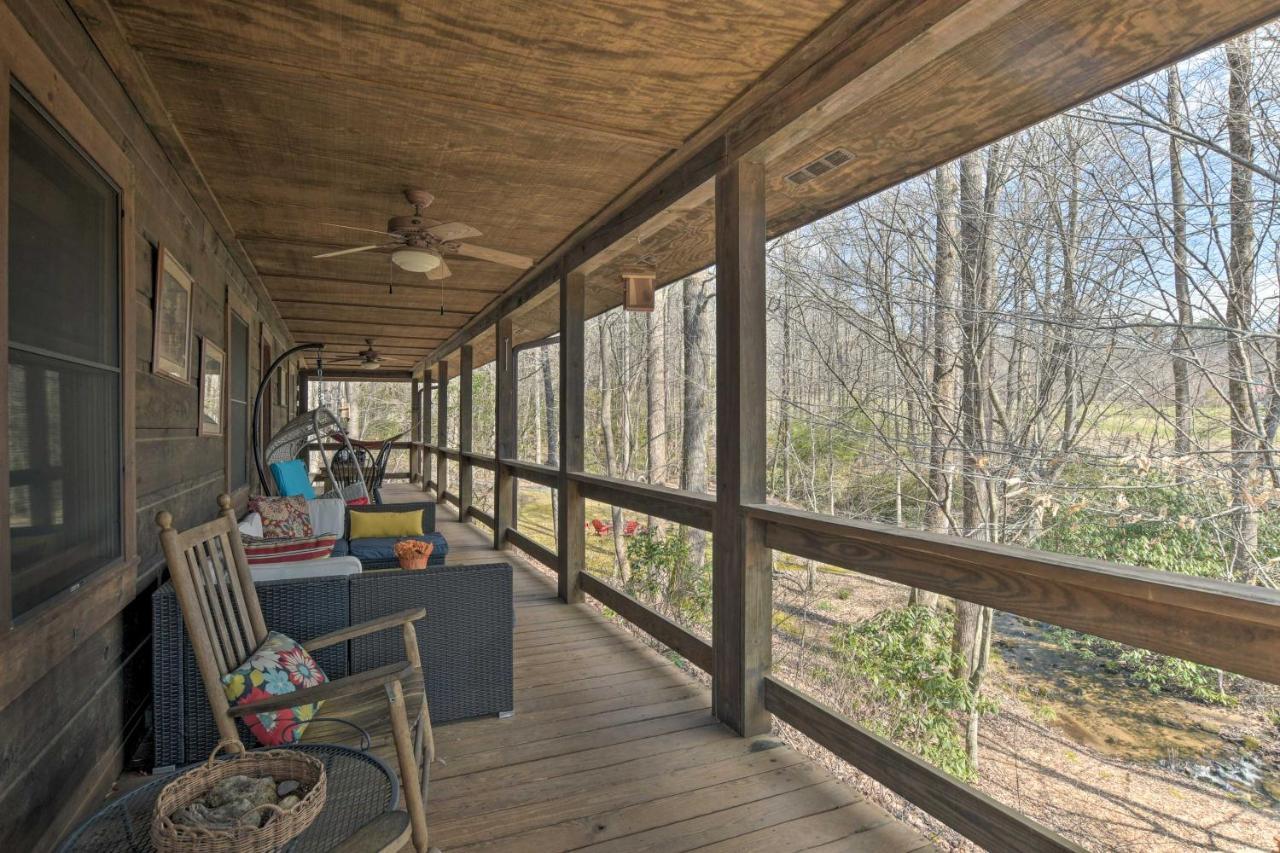 Creekside Marietta Cabin Retreat With Fire Pit! Slater-Marietta Exteriér fotografie